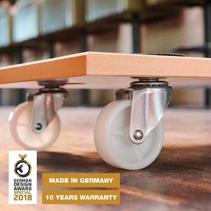 Artikelbild 6 für WAGNER® design yourself Transportroller MM 1319 weiß 30,0 x 57,5 x 11,0 cm bis 200,0 kg, Artikelnummer 418697