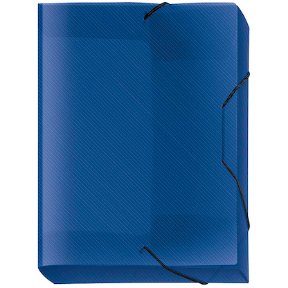 Artikelbild für VELOFLEX Heftbox Crystal 3,0 cm transparent blau, 1 St., Artikelnummer 337871