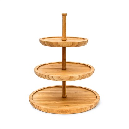 Artikelbild für relaxdays Etagere braun Höhe: 37,0 cm, 1 St., Artikelnummer 561971