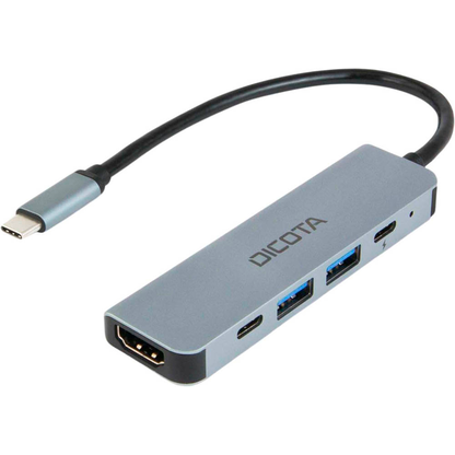 Artikelbild 3 für DICOTA USB-Hub D32060 5-fach silber, Artikelnummer 401788