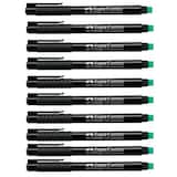 Artikelbild 1 für FABER-CASTELL MULTIMARK 1513 Folienstifte schwarz 0,6 mm permanent, 10 St., Artikelnummer 687137
