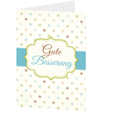 Artikelbild 1 für LUMA Genesungskarte Gute Besserung LU1394 DIN B6, 1 St., Artikelnummer 403537