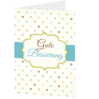 Artikelbild für LUMA Genesungskarte Gute Besserung LU1394 DIN B6, 1 St., Artikelnummer 403537