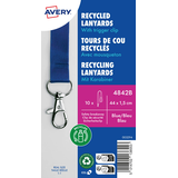 Artikelbild 1 für AVERY Zweckform Lanyards 4842B, Karabiner, blau, 10 St., Artikelnummer 573996