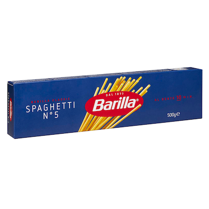 Artikelbild für Barilla Spaghetti No. 5 500,0 g, 1 St., Artikelnummer 792552