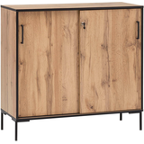 Artikelbild 1 für MÖBELPARTNER Schiebetürenschrank 2000, 701516 landhaus-eiche 2 Fachböden 100,1 x 41,0 x 96,6 cm, Artikelnummer 183964