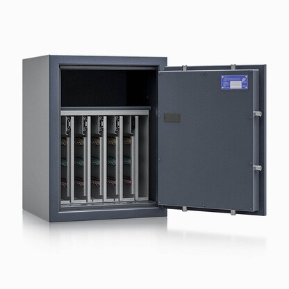 Artikelbild für ISS safe4key Schlüsseltresor grau mit 280 Haken, Elektronikschloss, 50,0 x 42,0 x 65,0 cm, 1 St., Artikelnummer 849880