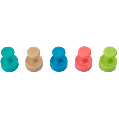 Artikelbild 4 für MAUL Kegelmagnete farbsortiert, Metall Ø 1,2 x 1,6 cm, 10 St., Artikelnummer 277992