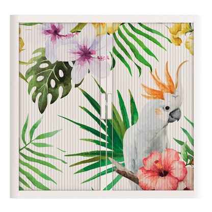 Artikelbild 3 für PAPERFLOW easyOffice Tropical Rollladenschrank 60660 2 Fachböden 110,0 x 41,5 x 104,0 cm, Artikelnummer 210699