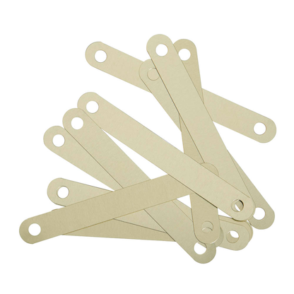 Artikelbild 2 für MOOG & LANGENSCHEIDT Deckleisten für Hefter messing, 100 St., Artikelnummer 136303