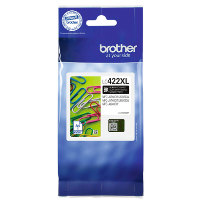 Artikelbild 2 für AKTION: brother LC-422XLBK schwarz Druckerpatronen, 2er-Set, Artikelnummer 832382