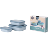 Artikelbild 1 für MEPAL Frischhaltedosen-Set Cirqula blau 0,5/1,0/2,0 l, 1 Set, Artikelnummer 891207