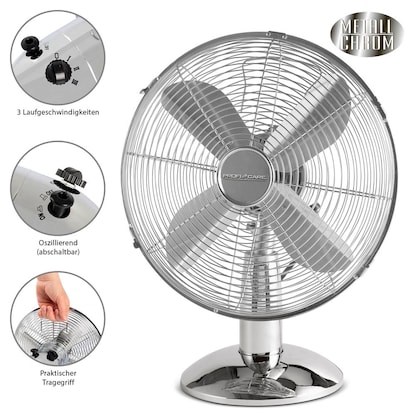 Artikelbild 4 für ProfiCare VL 3063 M Tischventilator 35 W, Artikelnummer 226926