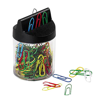 Artikelbild für office discount Büroklammerspender transparent, Artikelnummer 619908