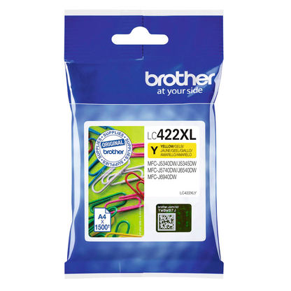 Artikelbild 2 für brother LC-422XLY gelb Druckerpatrone, Artikelnummer 726251