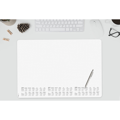 Artikelbild 3 für SIGEL Schreibtischunterlage Dotted 2026/2027/2028 weiß/schwarz Papier 59,5 x 41,0 cm, 30 Blatt, Artikelnummer 585659