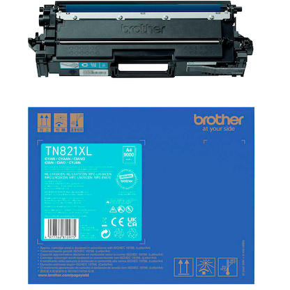 Artikelbild für brother TN-821XL C cyan Toner, Artikelnummer 841314