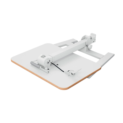 Artikelbild 9 für AKTION: LEITZ Ergo Compact höhenverstellbarer Schreibtisch weiß rechteckig abgerundet, T-Fuß-Gestell weiß 65,0 x 46,0 cm + GRATIS 2x LEITZ Notizbuch DIN A6 kariert, Artikelnummer 718696