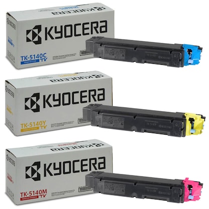 Artikelbild für KYOCERA TK-5140C/M/Y cyan, magenta, gelb Toner, 3er-Set, Artikelnummer 103982