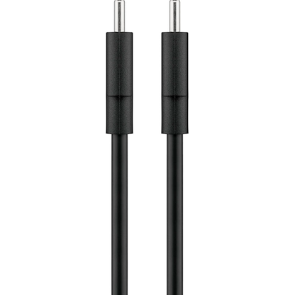 Artikelbild 2 für goobay USB C 2.0 Kabel 1,0 m schwarz, 1 St., Artikelnummer 364412