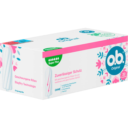 Artikelbild für o.b. Tampons Original Super Plus für sehr starke Periode, 32 St., Artikelnummer 537971