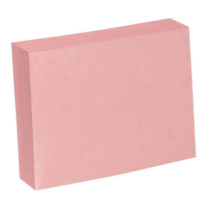 Artikelbild für Karteikarten DIN A6 rosa blanko, 100 St., Artikelnummer 695047