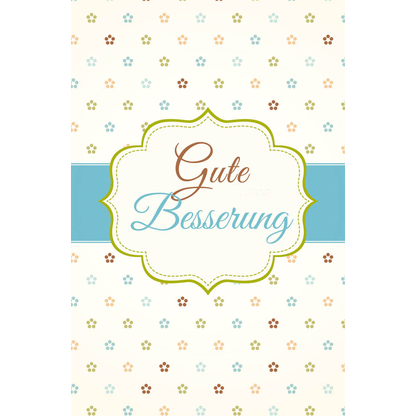 Artikelbild 2 für LUMA Genesungskarte Gute Besserung LU1394 DIN B6, 1 St., Artikelnummer 403537