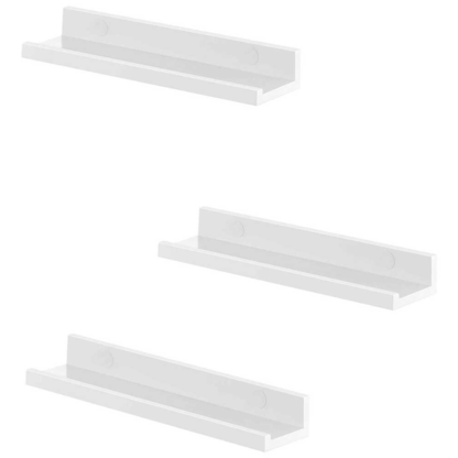 Artikelbild für SONGMICS Wandregale weiß 38,0 x 10,0 x 2,0/5,0 cm, 1 St., Artikelnummer 262529