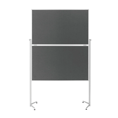 Artikelbild 2 für magnetoplan Moderationswand 120,0 x 150,0 cm dunkelgrau, Artikelnummer 572267
