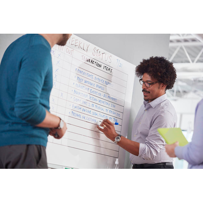 Artikelbild 4 für Post-it® selbstklebende Whiteboardfolie Flex Write Surface blanko 91,4 x 60,9 cm, 1 Rolle, Artikelnummer 264954