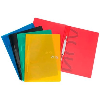 Artikelbild für VON LEITZ Schnellhefter Kunststoff farbsortiert DIN A4, 5 St., Artikelnummer 635468