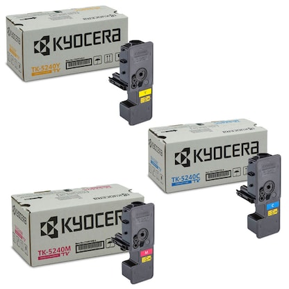 Artikelbild für KYOCERA TK-5240C/M/Y cyan, magenta, gelb Toner, 3er-Set, Artikelnummer 104511