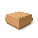 Artikelbild 1 für PAPSTAR Burger-Boxen braun 17,0 x 17,0 cm, 25 St., Artikelnummer 466031