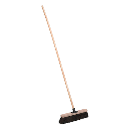 Artikelbild 2 für Nölle Besenkopf Power Stick Saalbesen schwarz Holz 40,0 cm breit, Artikelnummer 324103