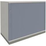 Artikelbild 1 für fm Sidney Rollladenschrank lichtgrau 1 Fachboden 100,0 x 44,2 x 78,1 cm, Artikelnummer 160574