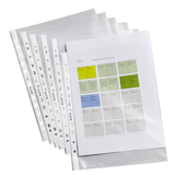 Artikelbild 1 für LEITZ Prospekthüllen 4790 DIN A4 transparent genarbt 0,085 mm, 100 St., Artikelnummer 578609