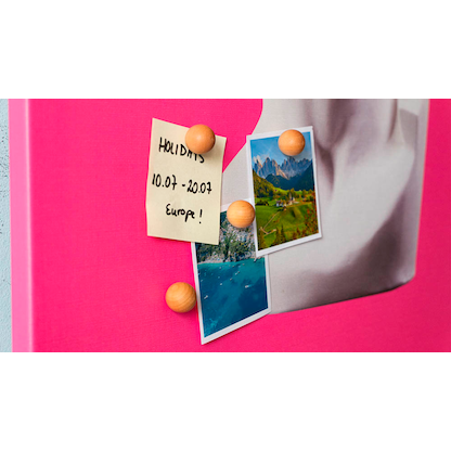 Artikelbild 3 für ALLboards Kugel Magnet braun, Holz 2,0 x 2,0 cm, 6 St., Artikelnummer 503528