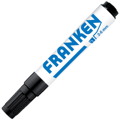 Artikelbild 2 für FRANKEN Flipchart-Marker schwarz 2,0 - 6,0 mm, 1 St., Artikelnummer 670929