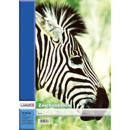 Artikelbild 4 für LANDRÉ® Zeichenblock DIN A3 100 g/qm, 10 Blatt, 1 Block, Artikelnummer 486302