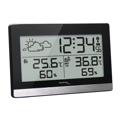 Artikelbild für TechnoLine® WS9255 Wetterstation schwarz, Artikelnummer 926329