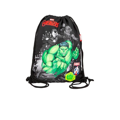 Artikelbild für CoolPack Turnbeutel Kunststoff schwarz, grün, Artikelnummer 365918