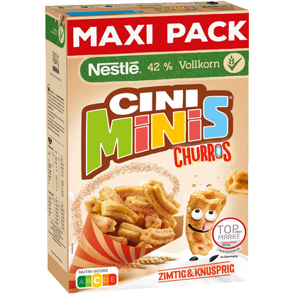 Artikelbild für Nestlé Cini Minis Churros Cereal 600,0 g, 1 St., Artikelnummer 613333