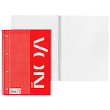 Artikelbild 1 für VON LEITZ Collegeblock kariert DIN A4 mit Randlinie (innen), 1 St., Artikelnummer 636128