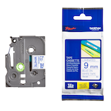 Artikelbild 1 für brother Schriftband TZe-223 TZE223, 9 mm, blau auf weiß, 1 St., Artikelnummer 653154