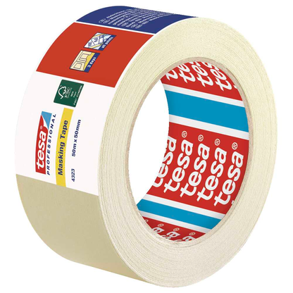 Artikelbild 2 für tesa Masking Tape Kreppband beige 50,0 mm x 50,0 m 1 Rolle, Artikelnummer 724019