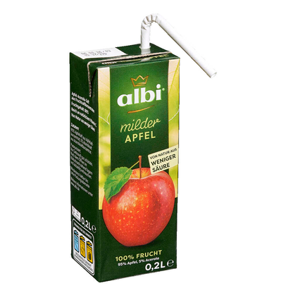 Artikelbild 3 für albi® milder Apfel Fruchtsaftkonzentrat 40x 0,2 l, Artikelnummer 438303