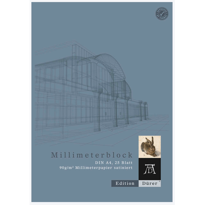 Artikelbild 2 für Edition Dürer Millimeterblock DIN A4 Millimeter, 1 Block, Artikelnummer 160549