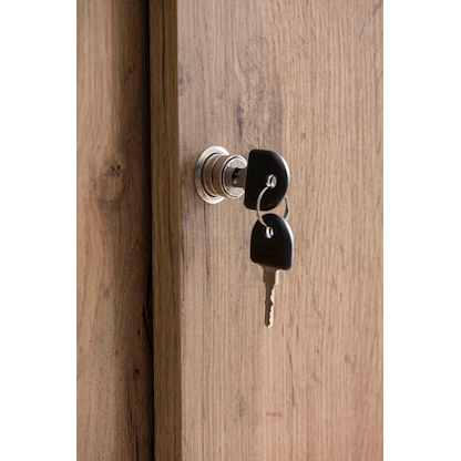 Artikelbild 8 für MÖBELPARTNER Schiebetürenschrank 2000, 701516 landhaus-eiche 2 Fachböden 100,1 x 41,0 x 96,6 cm, Artikelnummer 183964