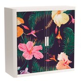 Artikelbild 1 für PAPERFLOW easyOffice Tropical Rollladenschrank 60676 2 Fachböden 110,0 x 41,5 x 104,0 cm, Artikelnummer 210809
