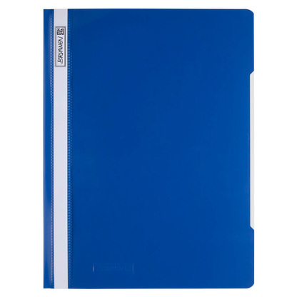 Artikelbild für BRUNNEN Schnellhefter Kunststoff dunkelblau DIN A4 überbreit, 1 St., Artikelnummer 924550
